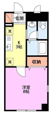 アバンウェル細貝の間取り画像
