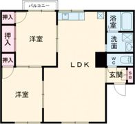 セジュール秋桜の間取り画像