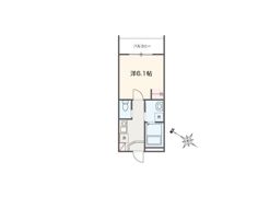 MELLAS大和田の間取り画像
