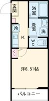 GRADUS福生Ⅱの間取り画像