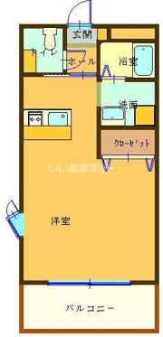 プレミール12番館の間取り画像