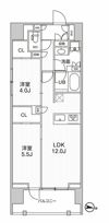 シーズンフラッツ押上フィオーレの間取り画像
