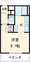 ル・ミエール清水山の間取り画像