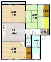 ブランメゾン島野Bの間取り画像