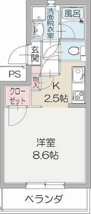 アビテ・ヴィルⅢの間取り画像