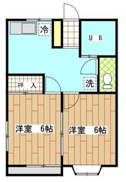 サンハイムⅡの間取り画像