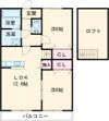 Sou.leaf大川の間取り画像