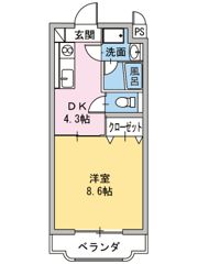 コーラルスターの間取り画像