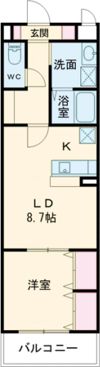 MISTRAL龍野町の間取り画像