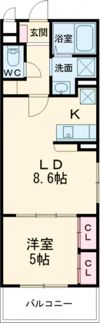 MISTRAL龍野町の間取り画像