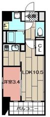 G-Apartment開の間取り画像