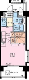 アクア広島の間取り画像