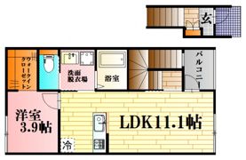 ラヴァンリヴィエールBの間取り画像