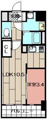 G-Apartment開の間取り画像