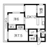 blue roseBの間取り画像