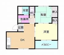 エクセレントハイツの間取り画像