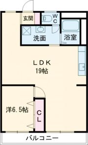 東海ステーションハイツの間取り画像