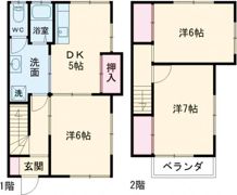 パークタウン矢野の間取り画像