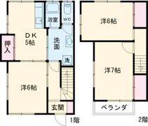 パークタウン矢野の間取り画像