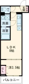 D porta adorableの間取り画像