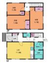 小手指南5丁目戸建貸家の間取り画像