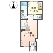 仮）富久山福原町裏新築アパートの間取り画像
