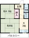 コーポ暁の間取り画像