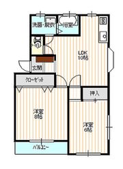メゾンシエルの間取り画像