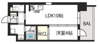 グランドゥーエ永和駅前の間取り画像