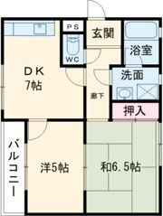 さんさん藤井寺の間取り画像