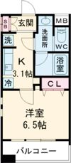 ゲートコート豊中の間取り画像