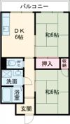 プレアール白水の間取り画像