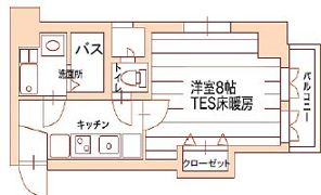 レジディア国分寺の間取り画像