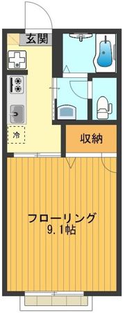 プラザコートⅡの間取り画像