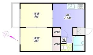 サンハイツの間取り画像
