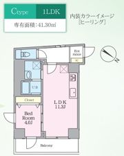 Luvast Yoyogi Parkの間取り画像