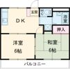 マンション オータムリバーの間取り画像