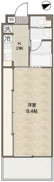 メゾンブランシェの間取り画像