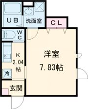GRADUS船堀Sの間取り画像