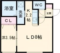 ハイアット恵庭の間取り画像