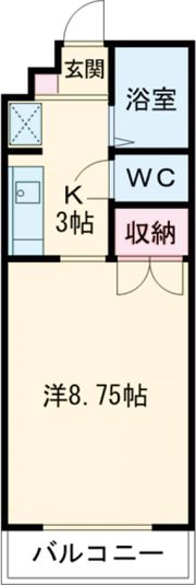 メゾンドニュースリーの間取り画像