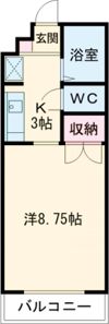 メゾンドニュースリーの間取り画像