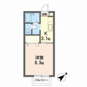 エンゼルハイツ中山の間取り画像
