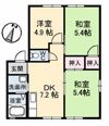 タカセコーポ C棟の間取り画像