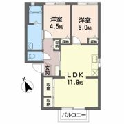 クレインフィールドIII B棟の間取り画像