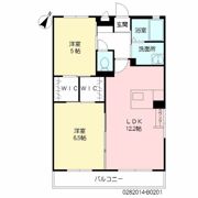 プロムナード夢咲 南棟の間取り画像