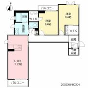 グランメゾン B棟の間取り画像