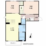桜ハイツの間取り画像