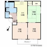 シャーメゾン桜 C棟の間取り画像