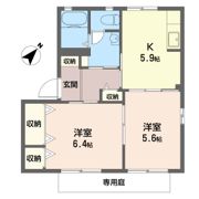 ベルージュの間取り画像